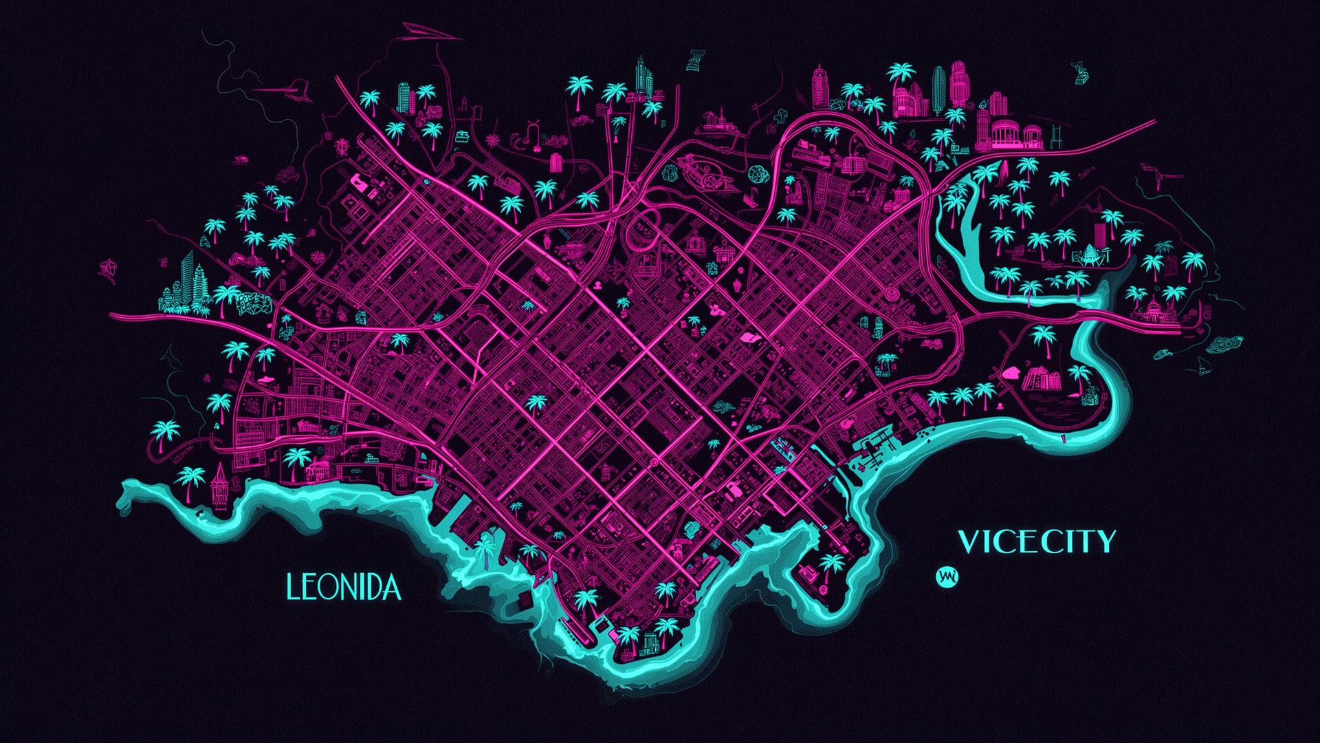 Leonida map